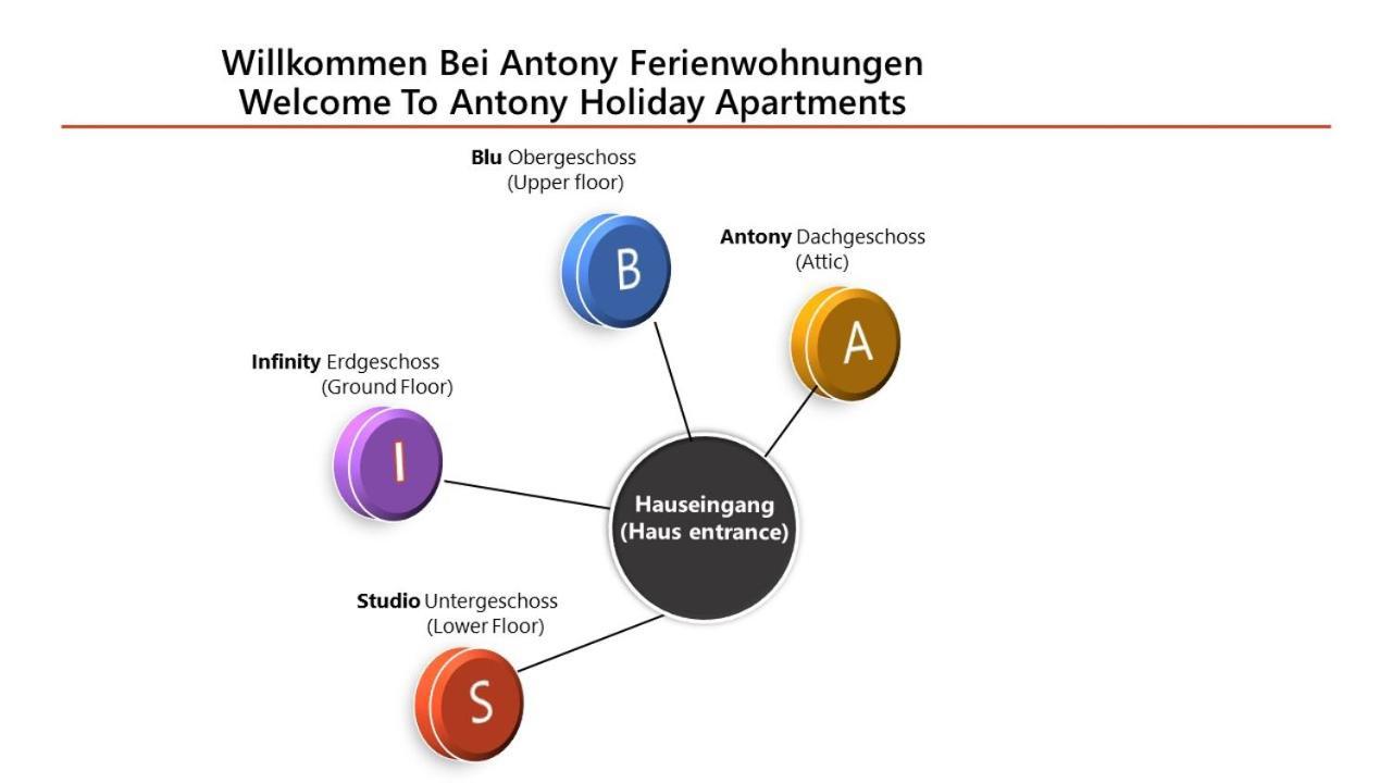 Blu Home/Ferienwohnung Ostrach Екстер'єр фото