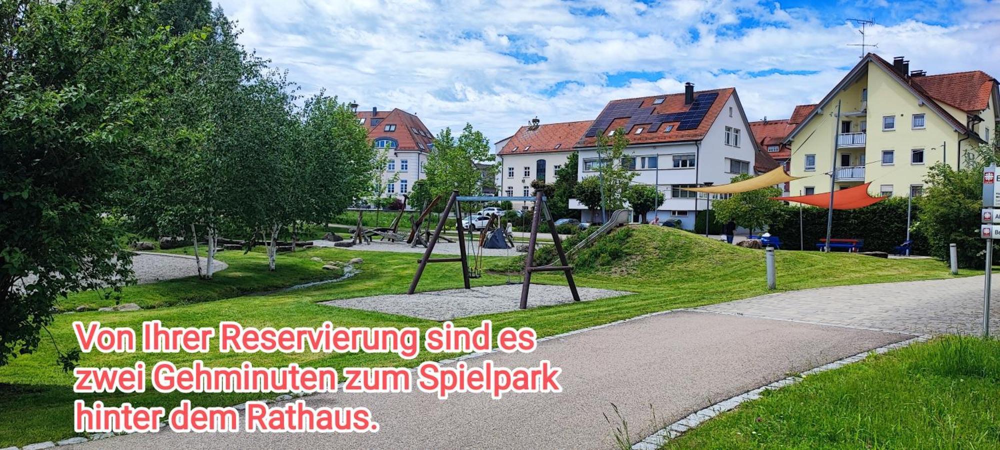 Blu Home/Ferienwohnung Ostrach Екстер'єр фото